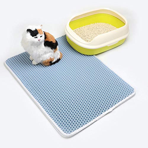 Preisvergleich Produktbild Splash Wiederverwendbarer Katzensandkasten Wasserdichtes Töpfchen Katzentoilette Universelles Katzentöpfchen Eva Double Cat Litter Mat