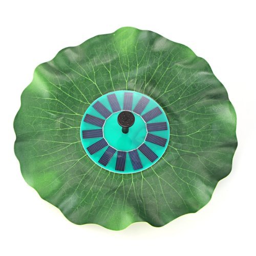 Preisvergleich Produktbild TOOGOO (R) Lotusblatt Solarwasserpumpe Springbrunnenpumpe Duese