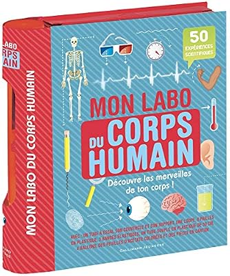 Gallimard Jeunesse Mon labo du corps humain: 50 expériences à faire chez soi