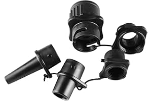 CENPEK Adaptador inflable de la bomba del SUP del barco de 4pcs de los estándares, accesorio universal inflable de la válvula de aire de los estándares para el kayak de Boston