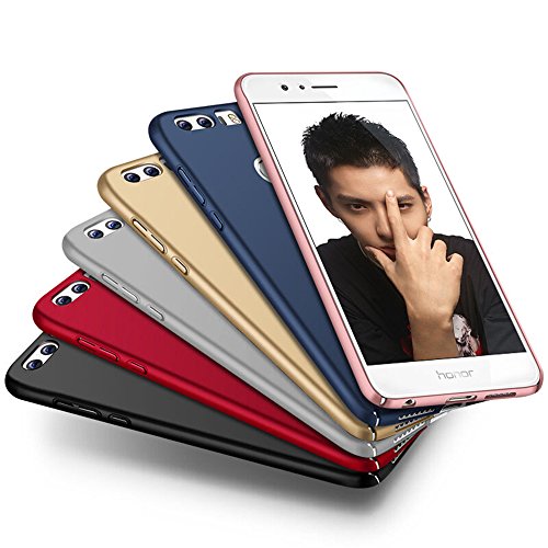 Azul PC Pl  stico Funda Case Cover y Protector de Pantalla Para Huawei Honor 8 5 2-inch Vooway   MS70072