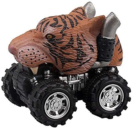 Absolutemy〔☀ㄥ☀〕Boy's Essentials Mini Pull Back Cars Dinosaur Model Mini Toy Car Gift Pull Back Cars Toy Children's Birthday Present