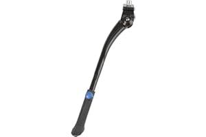 M-Wave CAGO Ksbb24-29 Aluminiowy wspornik parkingowy, odpowiedni do rowerów od 24 do 29", montaż środkowy (za obudową korpusu) mieszany, czarny