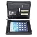 Produktbild Coface Business-Portfolio-Organizer mit Reißverschluss, echtes Leder Padfolio für Apple Pro 9.7, ipad Luft und und Sumsung S2 9.7, A5 Notebook-Papier