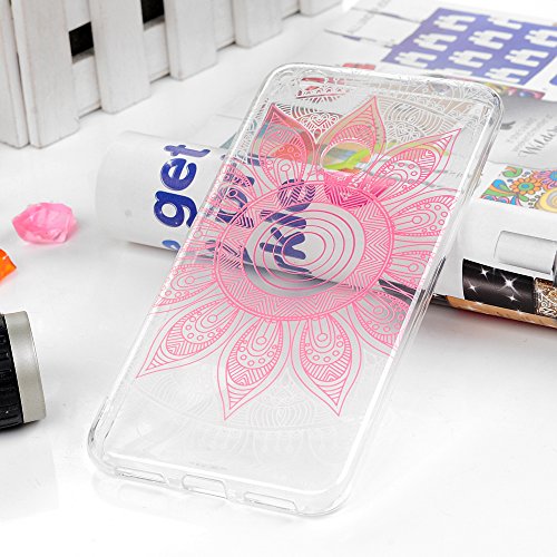 Lanveni Huawei P8 lite 2017 Hülle × 3, Handyhülle P8 lite 2017 Hülle Etui Protective Case Cover TPU Silikon Schutzhülle Bumper Handytasche TPU-Bumper Weiche Silikon Case mit Bunte Cover Design (EINHORN) - 7