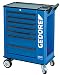 Produktbild GEDORE 2525-520 Werkzeugwagen mit 7 Schubladen