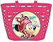 Produktbild PREMIUM Fahrradkorb für Kinder "Minnie Mouse" Disney Motiv - Fahrrad Korb (Pink)