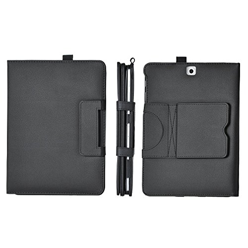 ELTD Samsung Galaxy Tab S2 9.7 QWERTZ Tastatur, Detachable Bluetooth Tastatur (QWERTZ Tastatur) mit Standfunction Für Samsung Galaxy Tab S2 9.7 T810N / T815N / T813N / T819N , Schwarz - 6