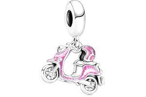 LMLMECREA Charms berlock 925 sterlingsilver – galaktiskt utrymme charm för europeiska armband – gåva för kvinnor, mödrar och