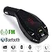 Produktbild AmyGline Drahtloser Bluetooth FM Transmitter Car Kit MP3 Player Dual USB-Ladegerät Kleine Krawatte