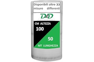 D&D POLISTIROLO D. & D. Polistirolo® Pluriball per Imballaggio e Spedizioni – Made in Italy – Bolle Aria per Protezione, Imbottitura, Confezionamento di Oggetti nel Trasporto (H 100 cm x 50 mt/l)