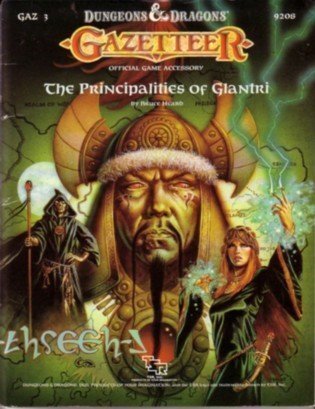 The Principalities of Glantri: Special Module Gaz3 livre
