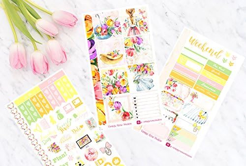 Annie Personal Planner Stickers Weekly Kit All Planners, Kate Spade, Erin Condren, Sewmuchcrafting Stickers , notebook &amp; Happy Planner