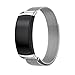 Produktbild SYY  Samsung Gear Fit2 Pro  Edelstahl Bügel,Kratzfest Wasserdicht Milanese Magnetic Loop Herren Damen Armband für Samsung Gear Fit2 Pro (Silber)