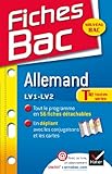 Fiches Bac Allemand Tle toutes séries: Fiches de cours - Terminale toutes séries