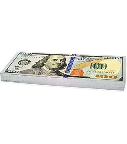 Billets Factice TNEDFOD – 160 Pièces En Coupures 5/10/20/50/100/200/500€, Réalistes, Pour Enfants, Apprentissage Du Compte Et Jeux De Rôle