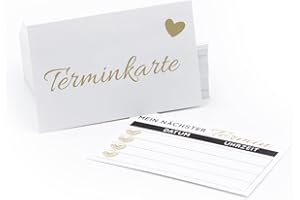 MAXIPRINT1000 100 stempelbare Terminkarten Kosmetik Beauty Nagelstudio Masseure Friseur Wellnes Spa Sport Physiotherapie Nageldesign Maniküre Pediküre Terminblock (Terminkarten)