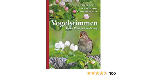 Amazon Fr Vogelstimmen Unsere Vogel Und Ihr Gesang Pedersen Jan Svensson Lars Bezzel Einhard Livres