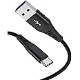 CableCreation Usb A To Usb C Cable 3Feet,Lite Series Usb 2.0 A To Type C Charging Cord,Usb Type C Data Cable 480Mbps Data Sync 3A Braided Charging For Macbook Pro,Ipad Pro,Oneplus,Galaxy Black