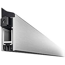 STORMGUARD BDS 03AM0050914A Lot De 2 Joints D'étanchéité En Caoutchouc Pour Bas De Porte Aluminium 914 Mm