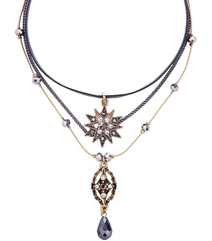 JeryWe 12 Pezzi Collana Gotica Per Donne Ragazze Accessori Y2k Grunge