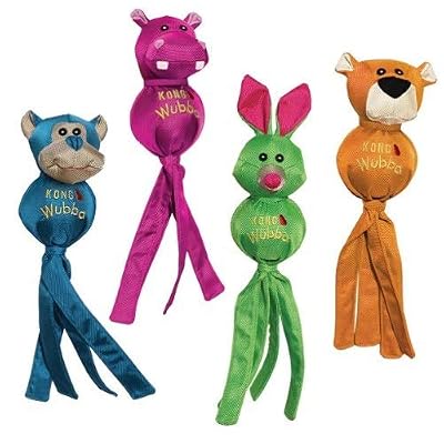 KONG Wubba Ami Balistique Couineur pour Chien , Taille XL - Modèle et couleur assortis