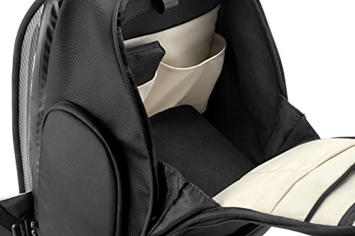 booq Boa flow BF2-GFT Laptoprucksack mit gepolstertem Fach für DSLR, graphite - 13