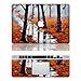 Produktbild Vati Blätter Removable Maple Leaf Schutz Full Cover Vinyl Art Haut-Abziehbild-Aufkleber-Abdeckung für Apple MacBook Air 13,3 "Zoll (A1369 / A1466)