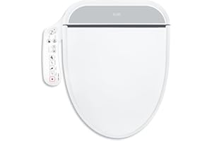 R FLORY FDB300 Asiento de Bidé Inteligente con Calefacción de Asiento, Limpieza con Agua Tibia bidet inodoro con de agua inodoro con chorro de agua bidet para wc (Normal-EU)