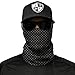 Produktbild SA Fishing Company Face Shield Sturmhaube viele verschiedene Designs Multiunktionstuch Maske Fishing Totenkopf Schal Skull Bandana Gesichtsmaske Halstuch Ski Motorrad Paintball (Carbon Fiber)