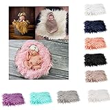 OULII Baby Fotografie Prop Neugeborenen Fotografie Teppich - 8