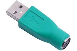 GÉNÉRIQUE Generic PS2 vers USB Adaptateur Connecteur pour Brancher Ordinateur Souris &Clavier PS2