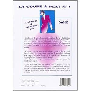 La coupe à plat, numéro 1. Prêt-à-porter et sur mesure pour dame Livre en Ligne - Telecharger Ebook