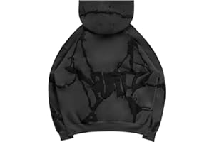 MEDUOLA Kapuzenpullover und Hosen Hose für Herren Harajuku Y2K Jacke Straße Trend Hoodie Hiphop Style Strickjacke mit Reißverschluss Sportanzug