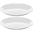 Ikea TSSP Side Plate, white19 cm (7 ½ ")(Pack of 2)