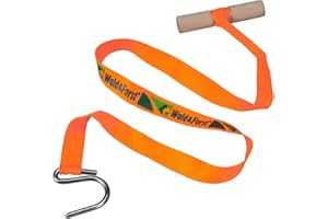 4adventures Wald & Forst Wild Bergehilfe Bergehaken mit Gurt Orange