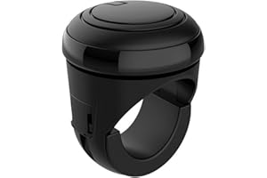 QOTSTEOS Steering Wheel Spinner, Spinner Knob Steering Wheel, Universal Fit Driving Helper Turning 360 Degree Station Booster Hand Control Power Handle for Vehicles Driving Helper Booster
