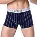 Produktbild Btruely Boxershort Herren Shorts Strip Herren Unterwäsche Boxer Sexy Unterhose (XL, Marine)