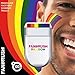 Produktbild Rainbow Fan Brush Face & Body Paint Gay Lesbian Pride Flag Makeup Pocket Size Easy Wash Off Marches Events Festival Facepaint Fancy Dress Accessory by Fancy Dress VIP