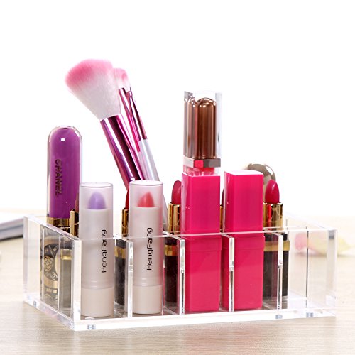 Lippenstiftständer für ca. 60 Lippenstifte Nagellackständer Mascaraständer Kosmetikständer Kosmetikaufbewahrung Lippenstifthalter Ständer Acrylständer Aufbewahrungsbox von der Marke MyBeautyworld24 - 7
