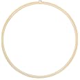 Caydo 23 Inch Large Size Embroidery Hoops Wooden Round Adjustable Bamboo Circle Cross Stitch Hoop Ring for Art Craft Handy Sewing