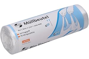 Soppåse Universal PLUS, handtag, 60 L, 20 st.