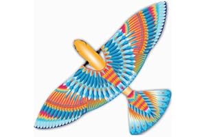 LUTÈCE CRÉATIONS Tim Bird mechanischer Fliegender Automatenvogel aus Kunststoff mit reißfesten Flügeln, elastischem Motor und lenkbarem Schwanz. Dieser Vogel kann bis zu 50 Meter weit fliegen.