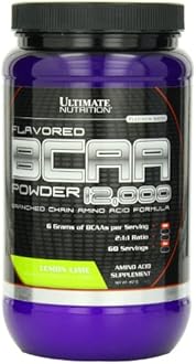 Ultimate Nutrition Flavoured Lemon Lime BCAA 12,000 Powder, 475 g