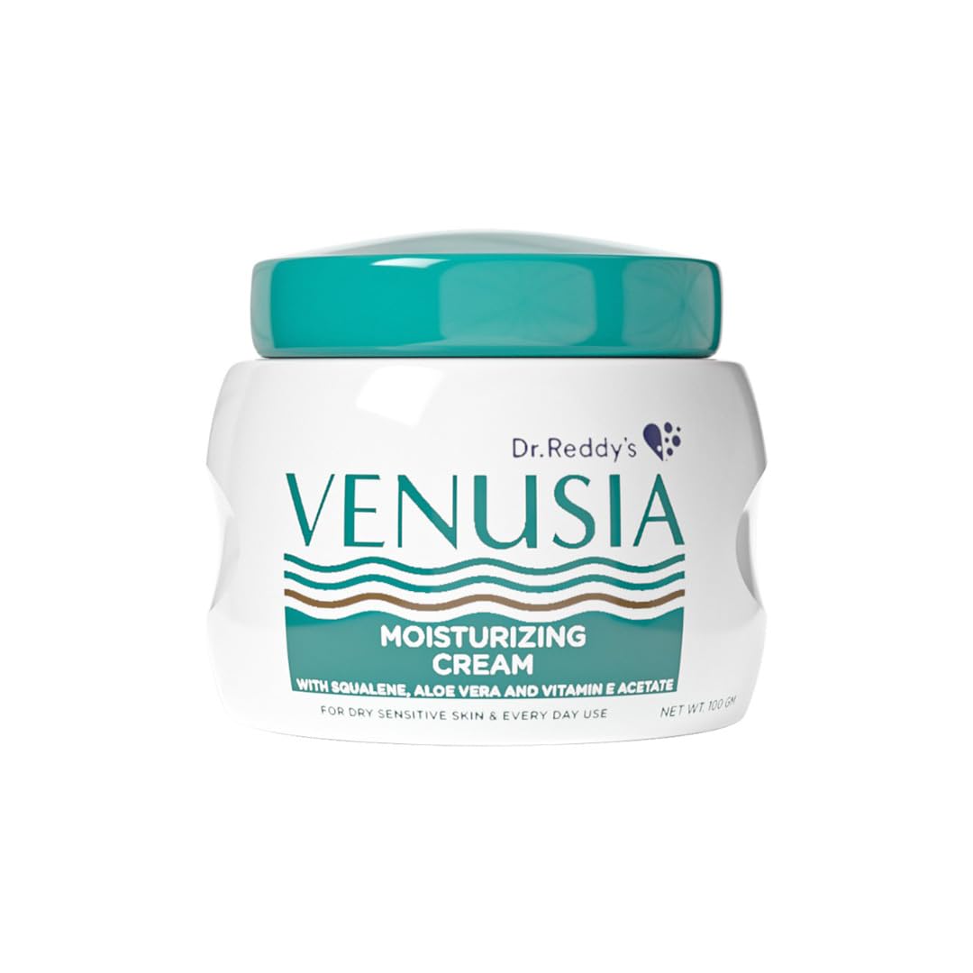 Venusia Moisturizing Cream by Dr. Reddy's I Body & face cream for dry to very dry skin IWith Aloe Vera, Vitamin E and Squalen
