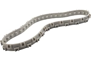 För HAYWARD RCX97501GR Drive Track Belt – kompatibel med SHARKVAC XL & 500-serien robotpool rengöringsmedel, vitt gummiersättningsbä
