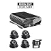 Produktbild 8 Kanal Bus DVR Sicherheit, GISION AHD 1080N Mobile DVR 2 TB Zyklus Aufnahme G-sensor I/O Alarm mit 5 stücke AHD 2.0MP IR Nachtsicht Kameras für Lkw-anhänger Fahrzeug