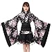 Produktbild Frauen Cosplay Lolita Japan Yukata Kimono Kostüm Cosplay Set Blumen Kleid Maid Top Rock Set Cosplay Kawaii Story Kostüm (L)