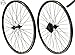 Produktbild Redondo 26 Zoll Laufrad Set Hinterrad Vorderrad 26" V-Profil Hohlkammer Felge Schwarz + 7-Fach Kranz