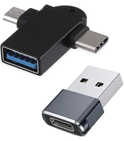 USB C To C Magnetic Adapter 2 Pack 9 PIN 360° Rotating Phone - View #6